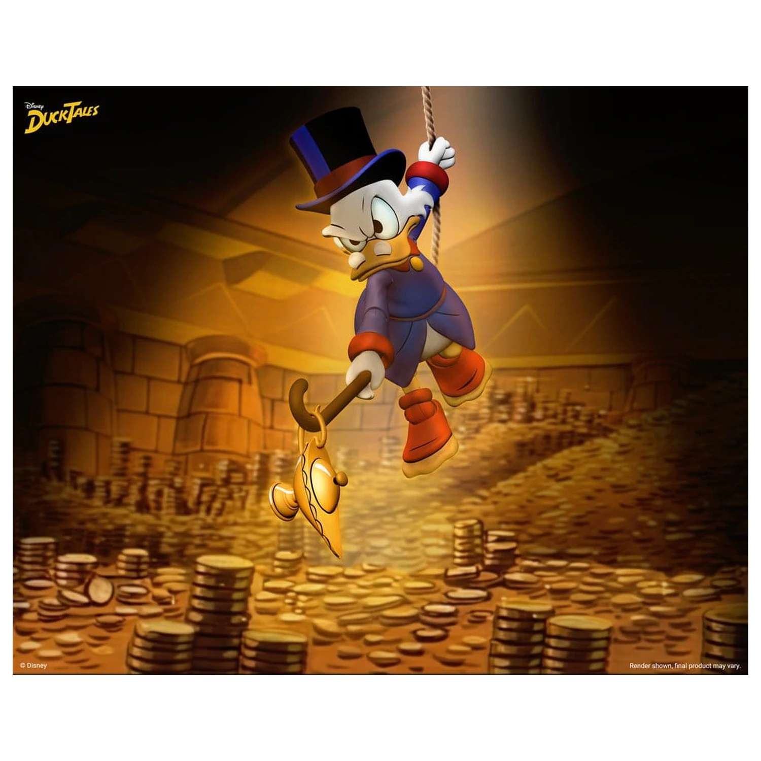 DuckTales figurina de actiune Ultimate Scrooge McDuck 18 cm poza produsului