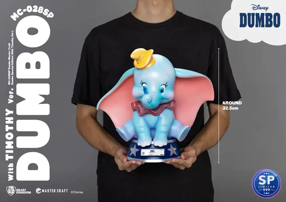 Statuie Dumbo Master Craft Dumbo Ediție Specială (Cu Timothy Version) 32 cm poza produsului