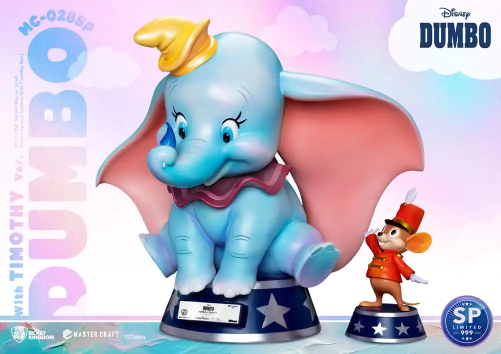 Statuie Dumbo Master Craft Dumbo Ediție Specială (Cu Timothy Version) 32 cm poza produsului