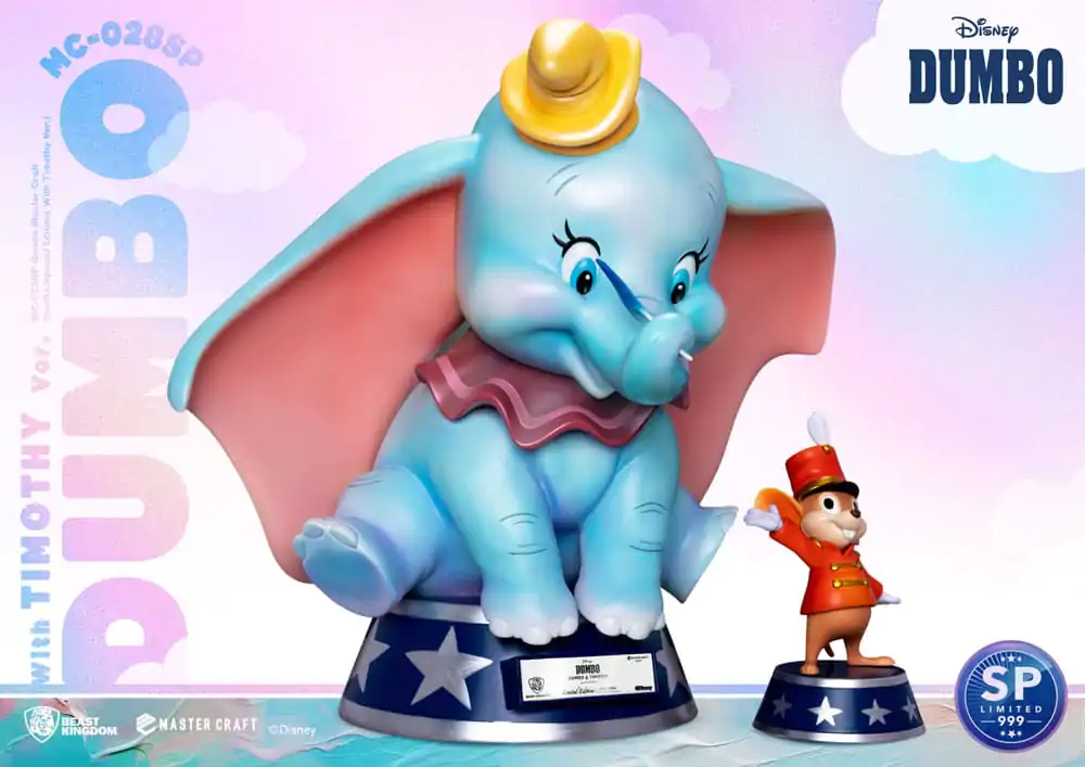 Statuie Dumbo Master Craft Dumbo Ediție Specială (Cu Timothy Version) 32 cm poza produsului