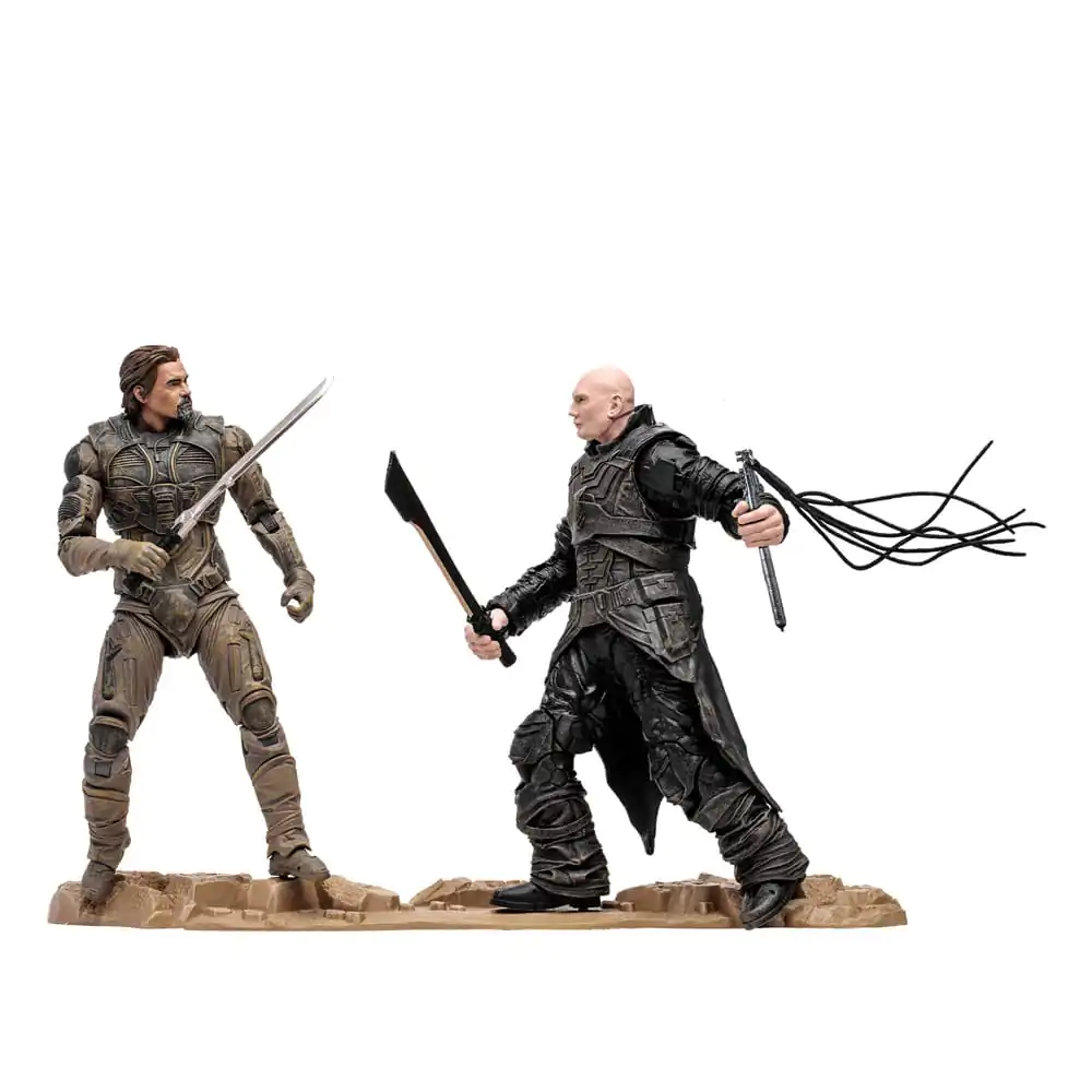 Dune: Part Two Set de 2 figurine de acțiune Gurney Halleck & Rabban 18 cm poza produsului