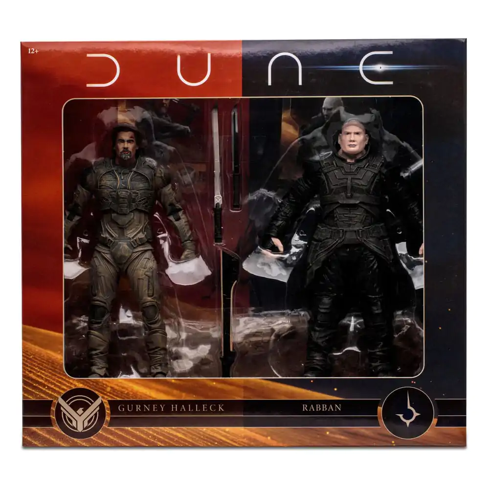 Dune: Part Two Set de 2 figurine de acțiune Gurney Halleck & Rabban 18 cm poza produsului