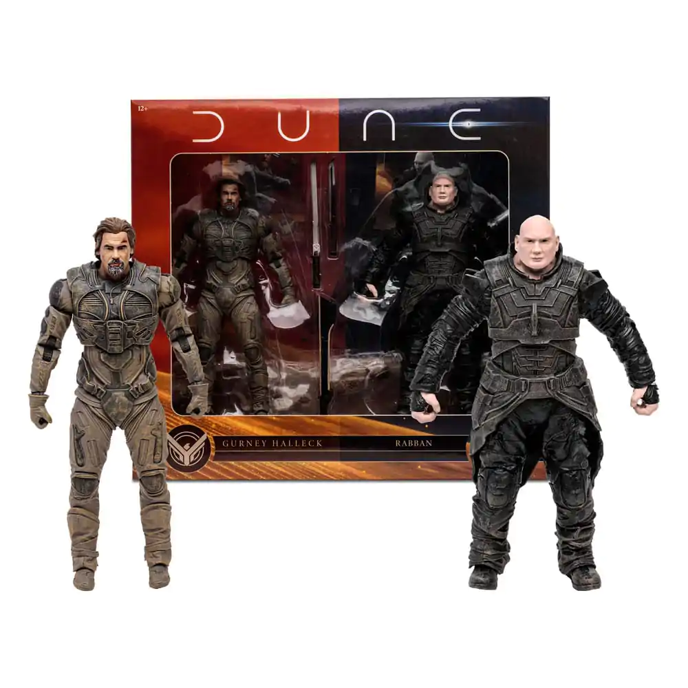Dune: Part Two Set de 2 figurine de acțiune Gurney Halleck & Rabban 18 cm poza produsului