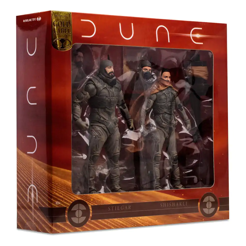 Figurină de acțiune Dune: Part Two set 2 buc Stilgar & Shishakli (Gold Label) 18 cm poza produsului