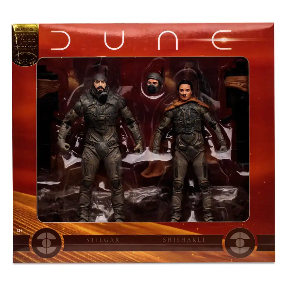 Figurină de acțiune Dune: Part Two set 2 buc Stilgar & Shishakli (Gold Label) 18 cm poza produsului