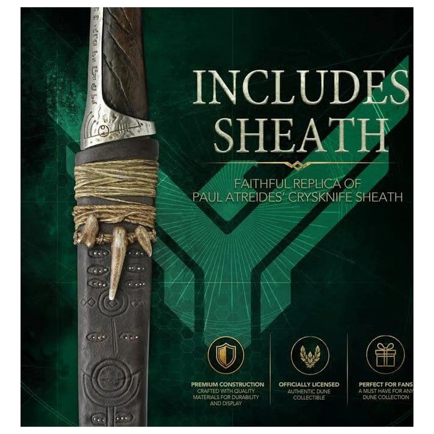 Dune Replica 1/1 Paul Atreides Crysknife (Dune Part II) 49 cm poza produsului