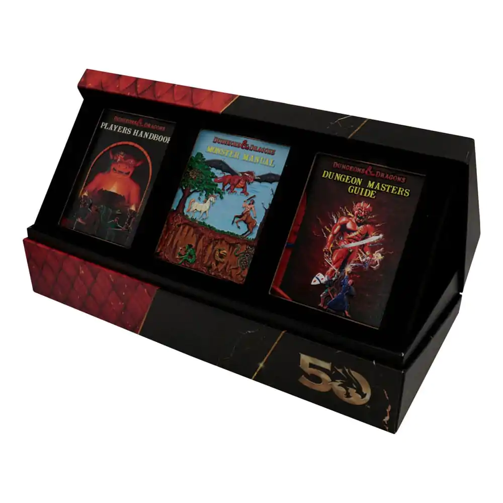 Set lingouri Dungeons & Dragons 50th Anniversary 1st Edition Book Cover poza produsului