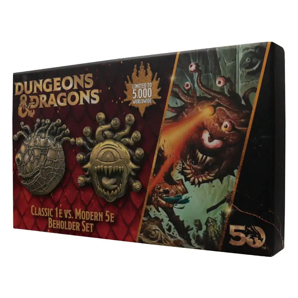 Set Medalioane Dungeons & Dragons Aniversare 50 de Ani Beholder Ediție Gemeni poza produsului