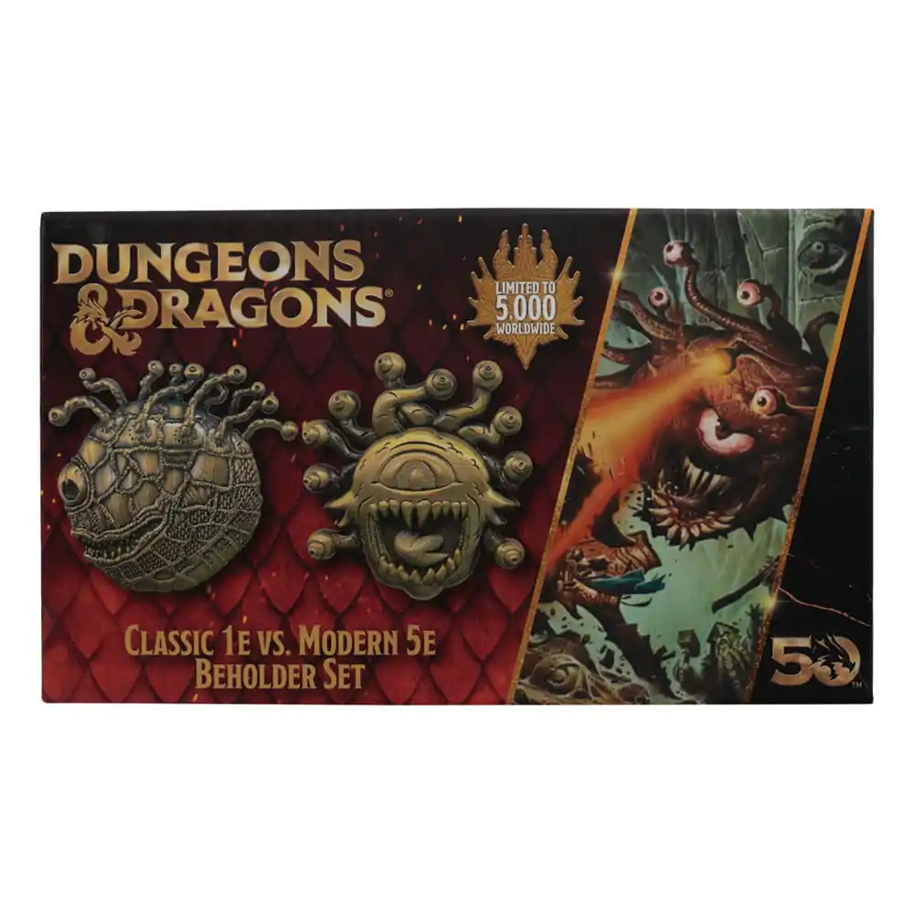 Set Medalioane Dungeons & Dragons Aniversare 50 de Ani Beholder Ediție Gemeni poza produsului