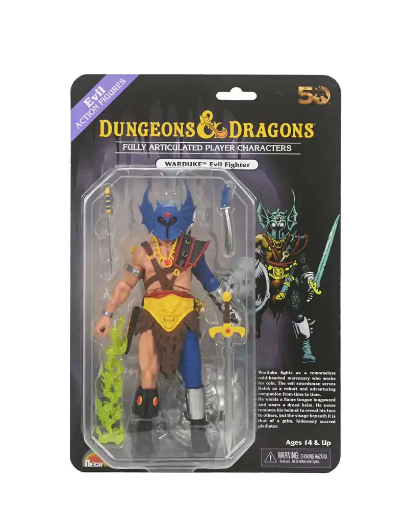 Figurină de acțiune Dungeons & Dragons Aniversare 50 Warduke pe blister 18 cm poza produsului