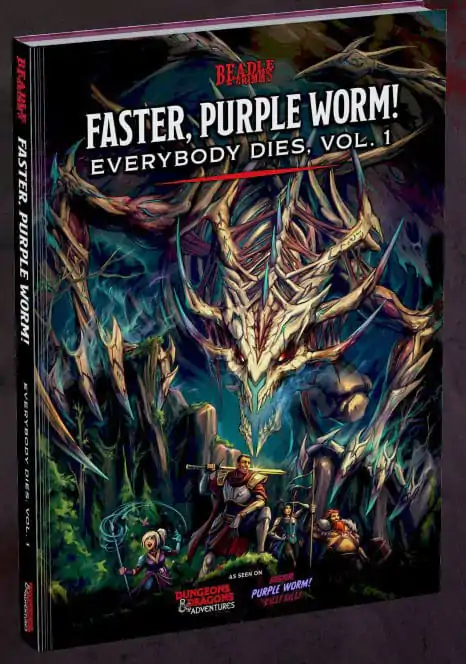 Dungeons & Dragons Adventure Book Faster, Purple Worm poza produsului