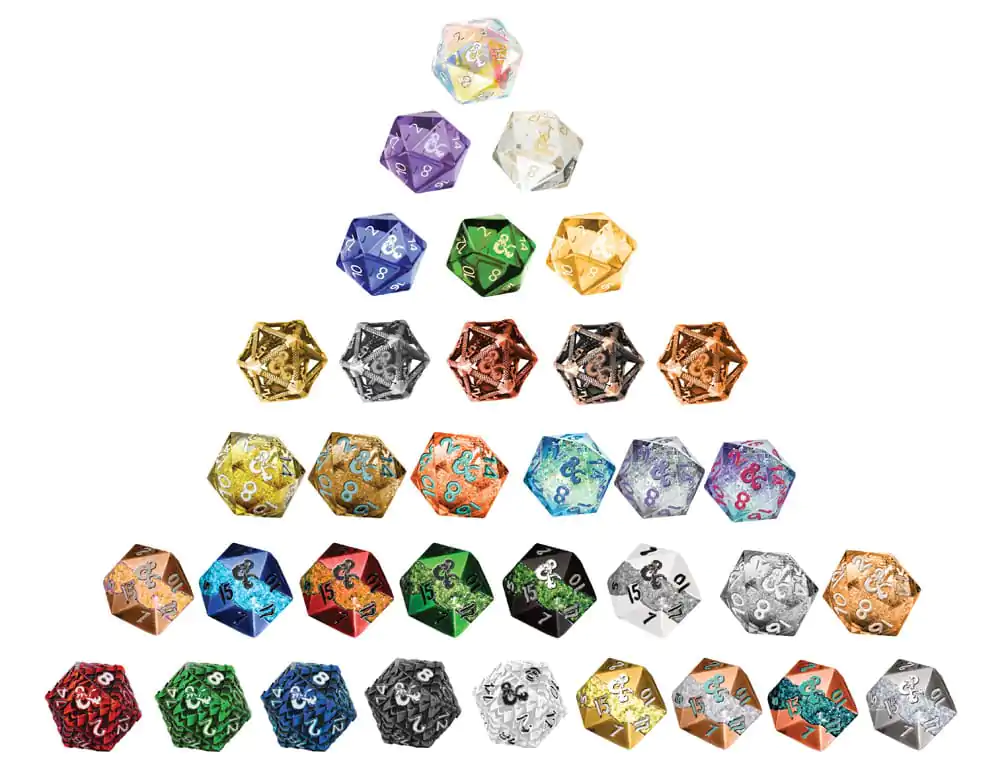 Dungeons & Dragons Cutie Misterioasa Surpriza Zaruri Fizban's Treasure d20 25 mm poza produsului