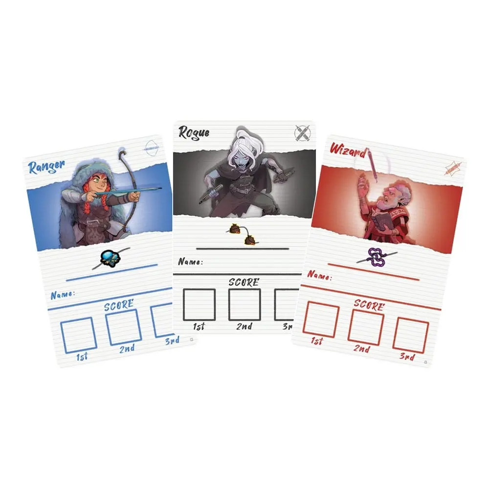 Dungeons & Dragons: Dungeon Scrawlers - Heroes of Waterdeep Strategy Game *English Version* - Joc de strategie poza produsului