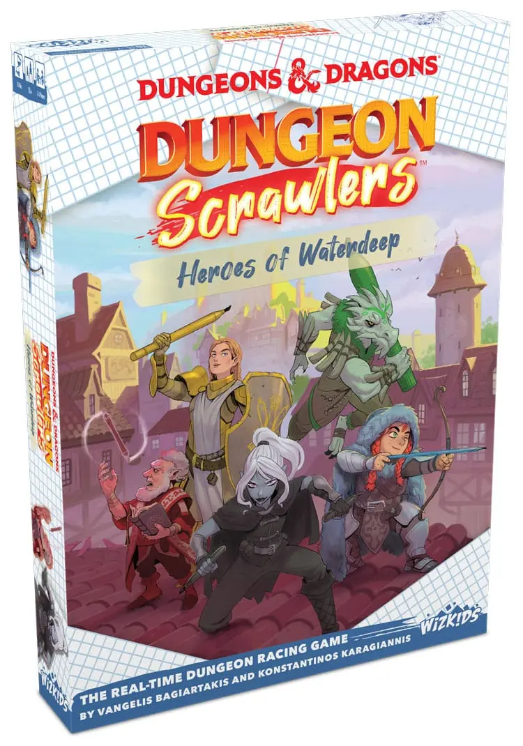 Dungeons & Dragons: Dungeon Scrawlers - Heroes of Waterdeep Strategy Game *English Version* - Joc de strategie poza produsului