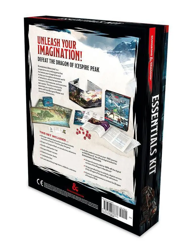 Dungeons & Dragons Essentials Kit engleză - Setul de bază poza produsului