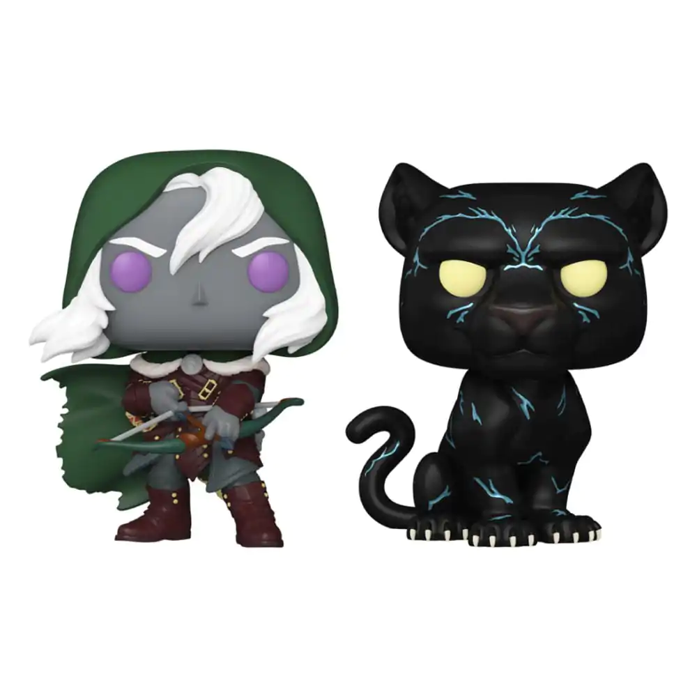 Dungeons & Dragons Funko POP! Movies Figurine Vinil Drizzt & Guenhwyvar 2-Pack 9 cm poza produsului