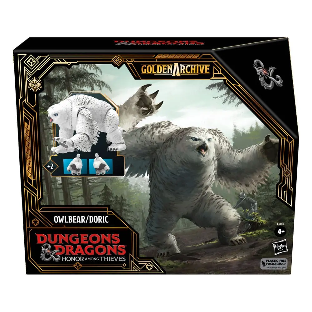 Dungeons & Dragons: Honor Among Thieves Golden Archive Acțiune Figurina Bufniță Urs/Doric 15 cm poza produsului