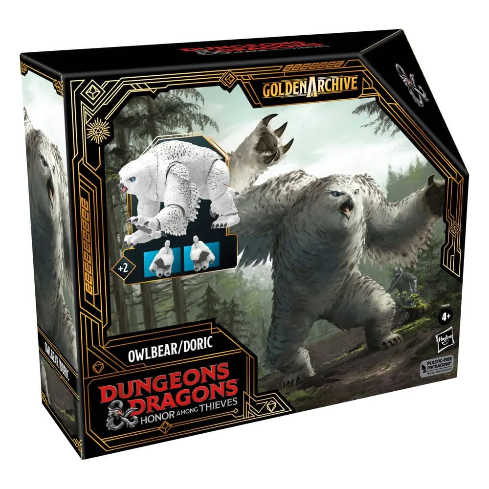 Dungeons & Dragons: Honor Among Thieves Golden Archive Acțiune Figurina Bufniță Urs/Doric 15 cm poza produsului