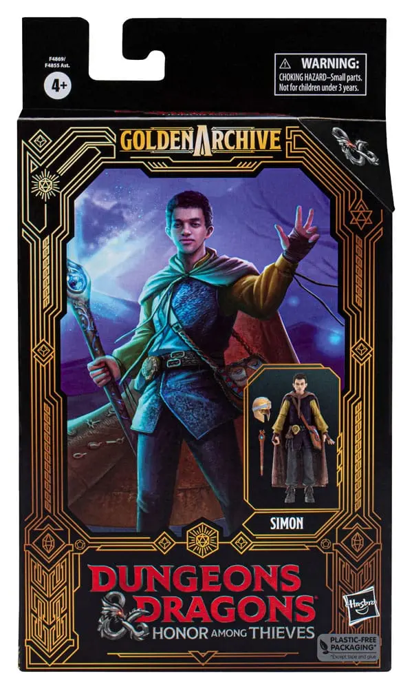 Dungeons & Dragons: Honor Among Thieves Golden Archive Figurina de Acțiune Simon 15 cm poza produsului