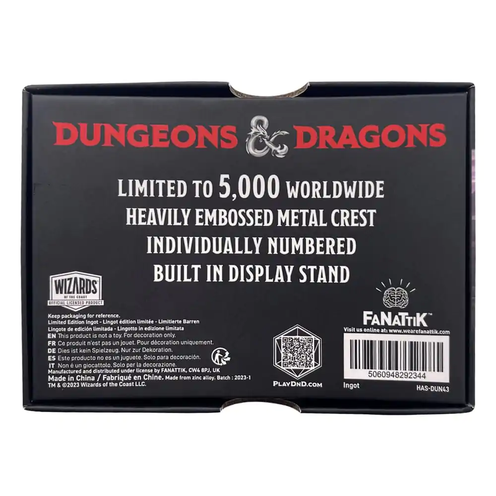 Dungeons & Dragons Ingot Sală Mithral Ediție Limitată poza produsului