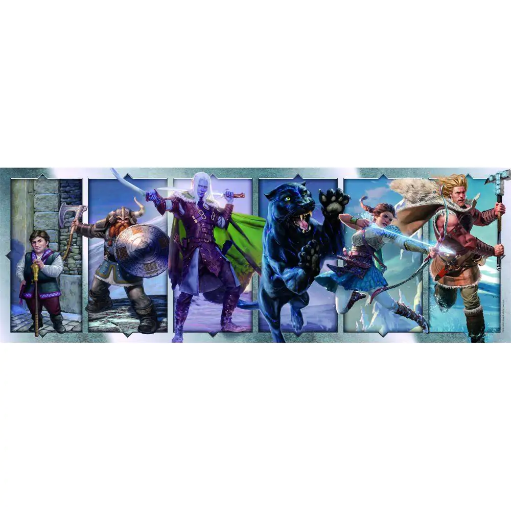 Dungeons & Dragons Paronama puzzle 1000 piese poza produsului
