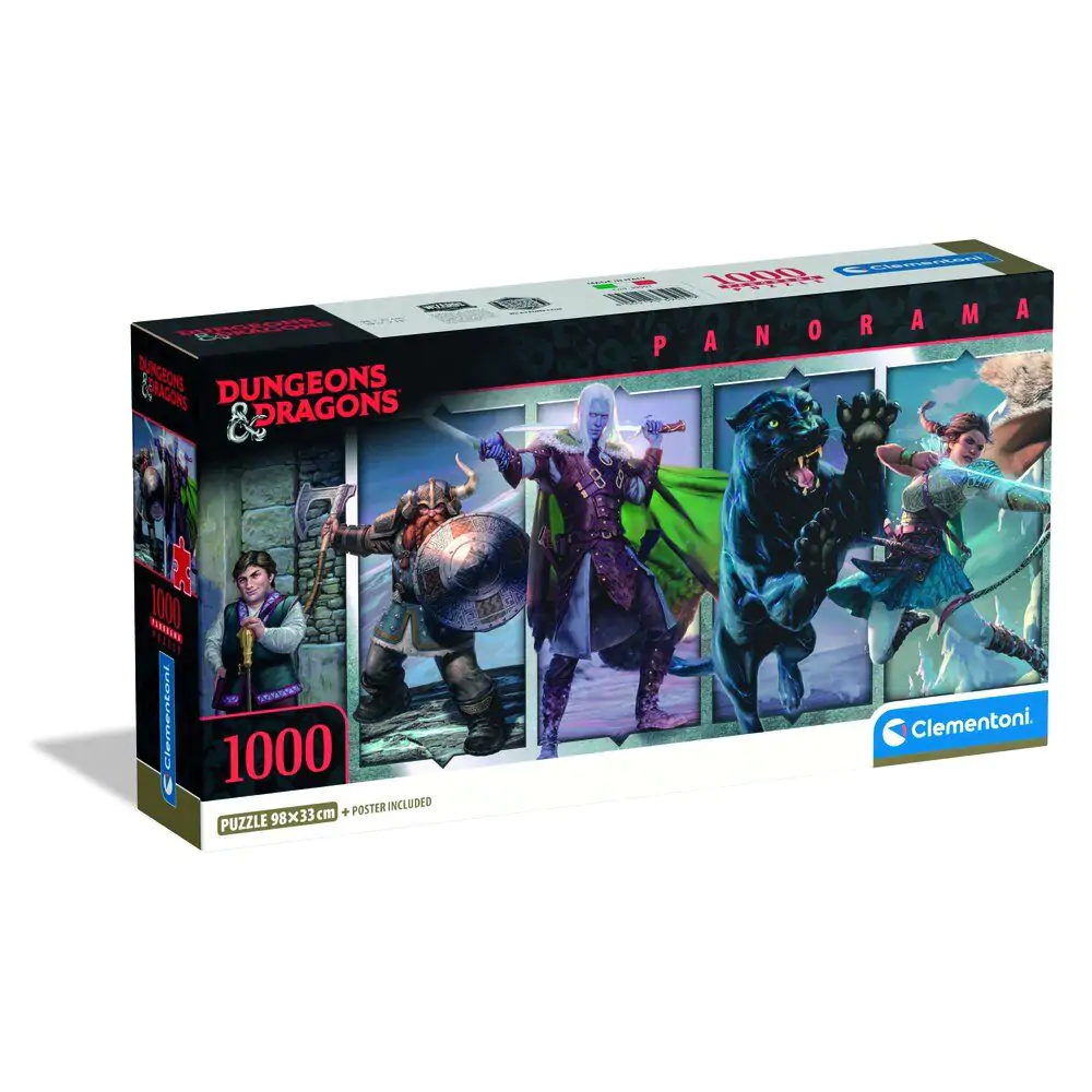 Dungeons & Dragons Paronama puzzle 1000 piese poza produsului