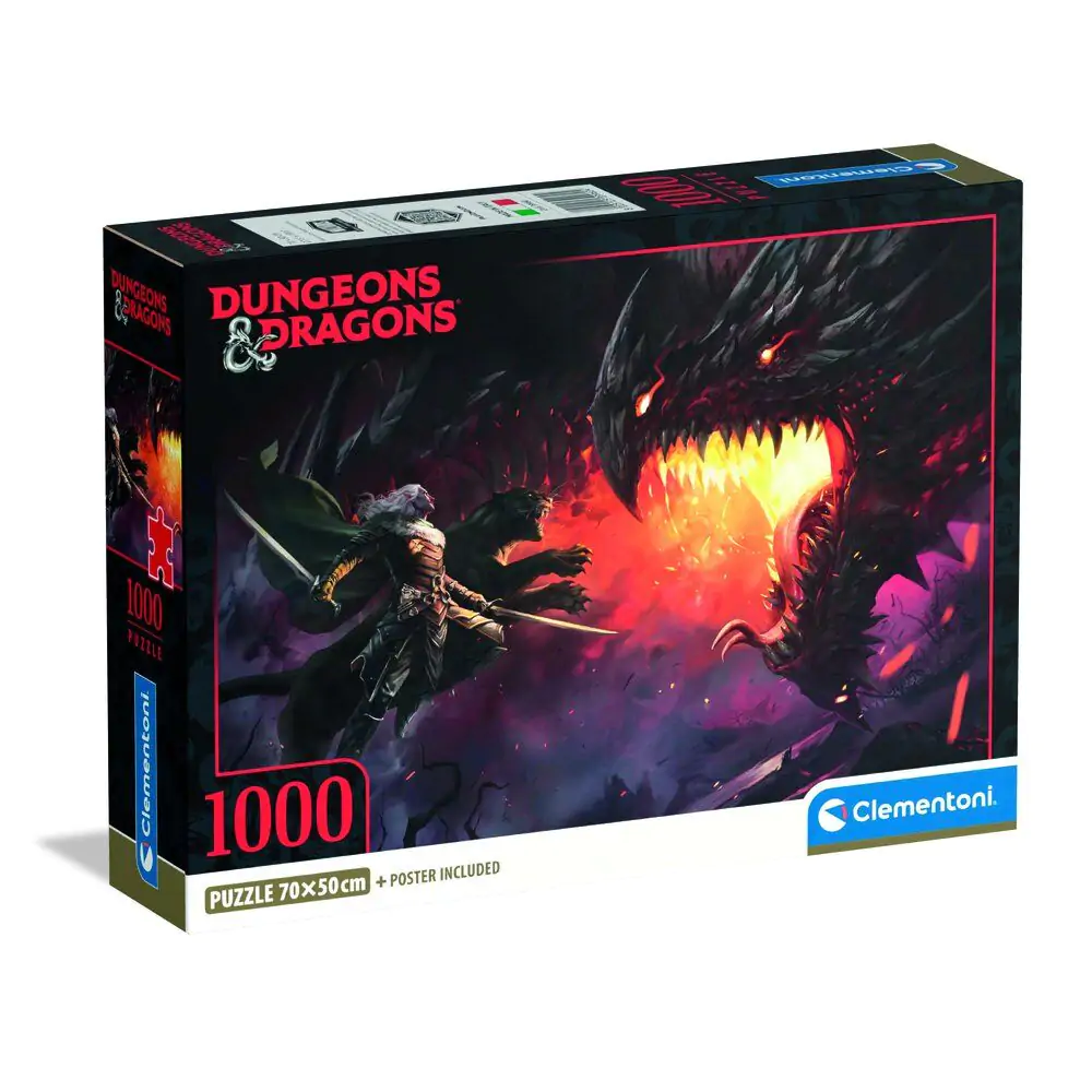Dungeons & Dragons puzzle 1000 piese poza produsului