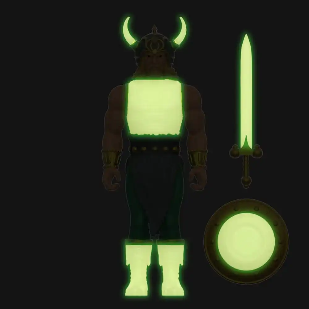 Figurină de acțiune Dungeons & Dragons ReAction Wave 04 Red Box Fighter Glow in the Dark 10 cm poza produsului