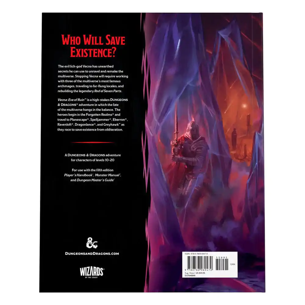 Dungeons & Dragons RPG Adventure Vecna: Eve of Ruin engleză poza produsului