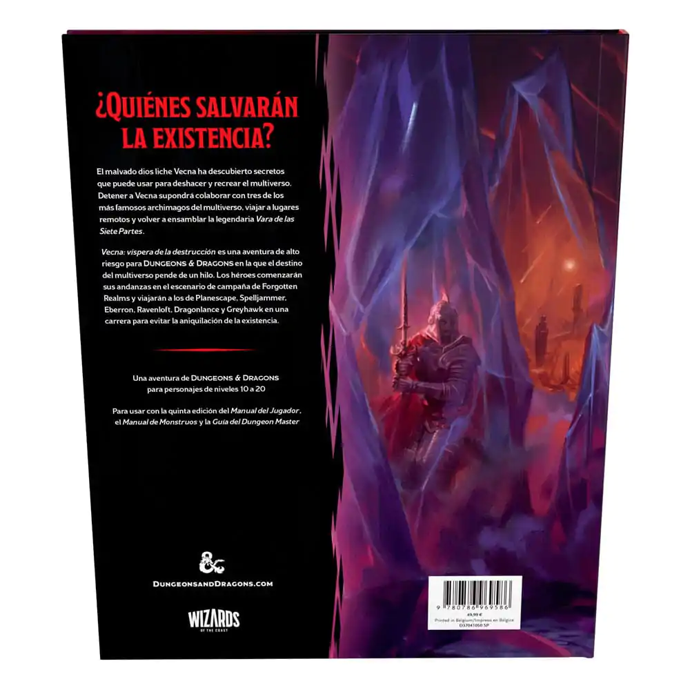 Dungeons & Dragons RPG Aventură Vecna: Víspera de la Destrucción spanish poza produsului