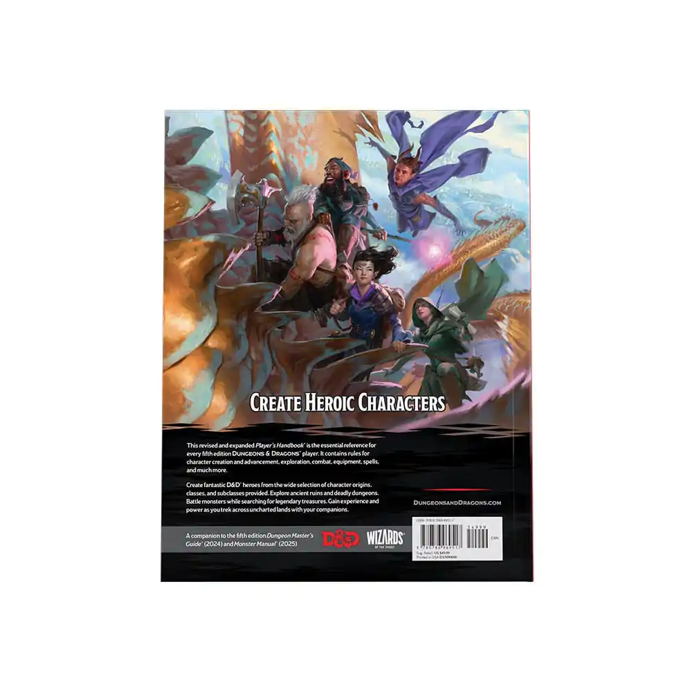 Dungeons & Dragons RPG Manualul Jucătorului 2024 english poza produsului