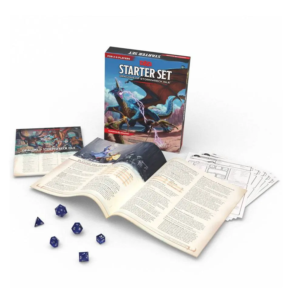 Dungeons & Dragons Set Starter RPG: Dragons of Stormwreck Isle english poza produsului