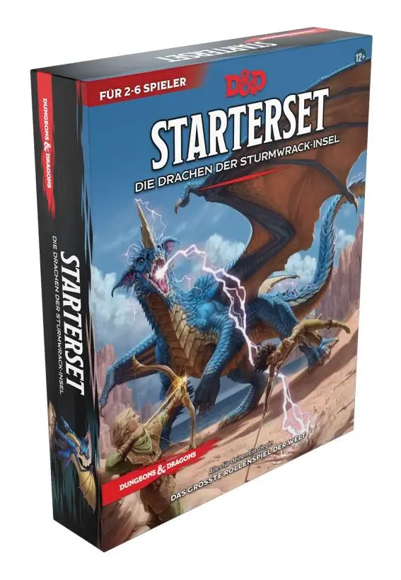 Dungeons & Dragons RPG Starterset: Die Drachen der Sturmwrack-Insel german poza produsului