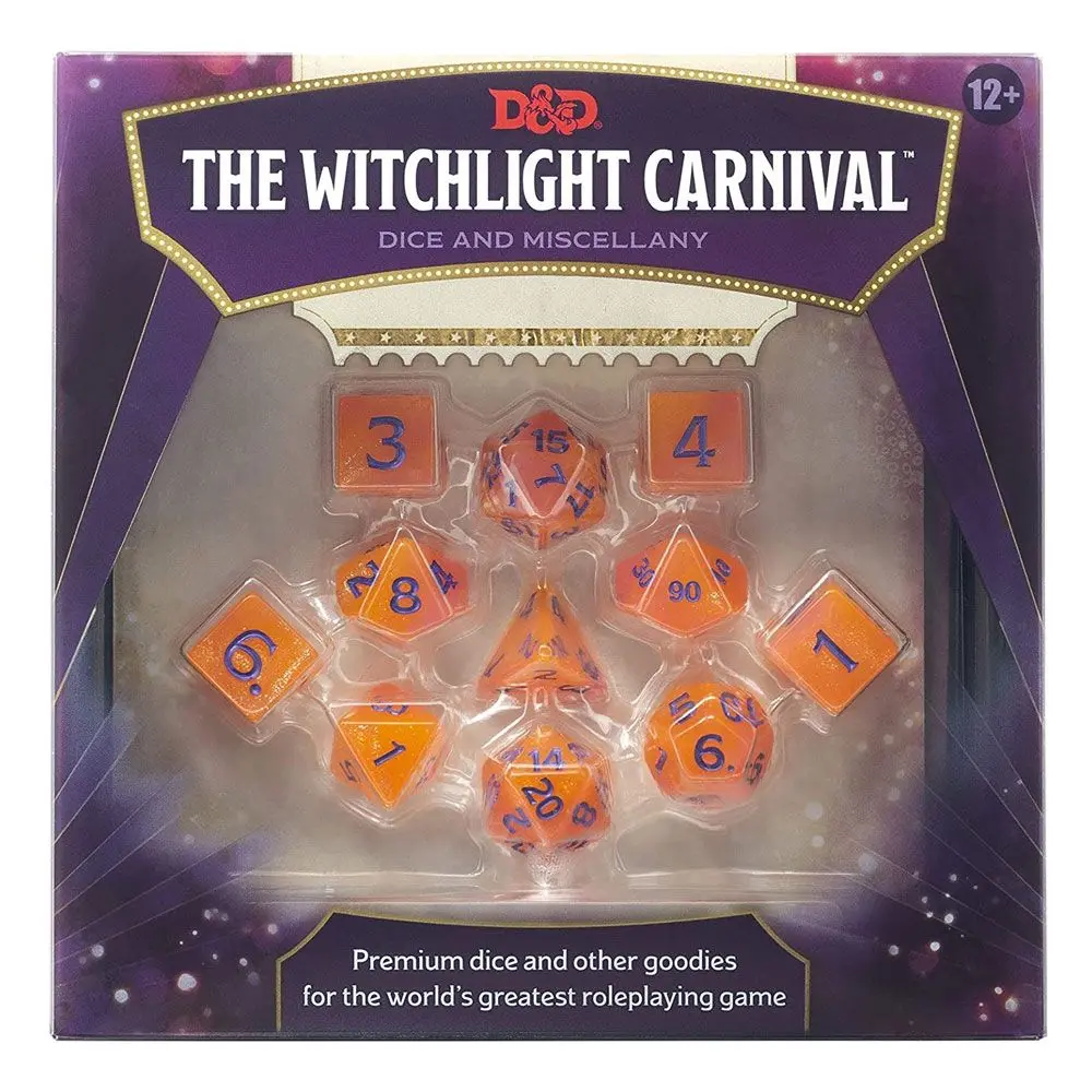 Dungeons & Dragons RPG Set de zaruri Witchlight Carnival poza produsului