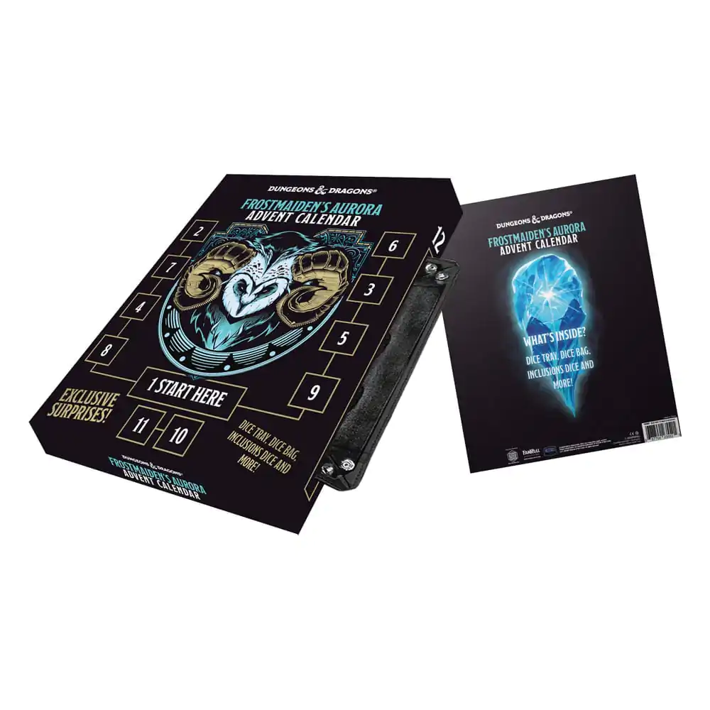 Dungeons and Dragons Calendar Advent Frostmaiden's Aurora Holiday poza produsului