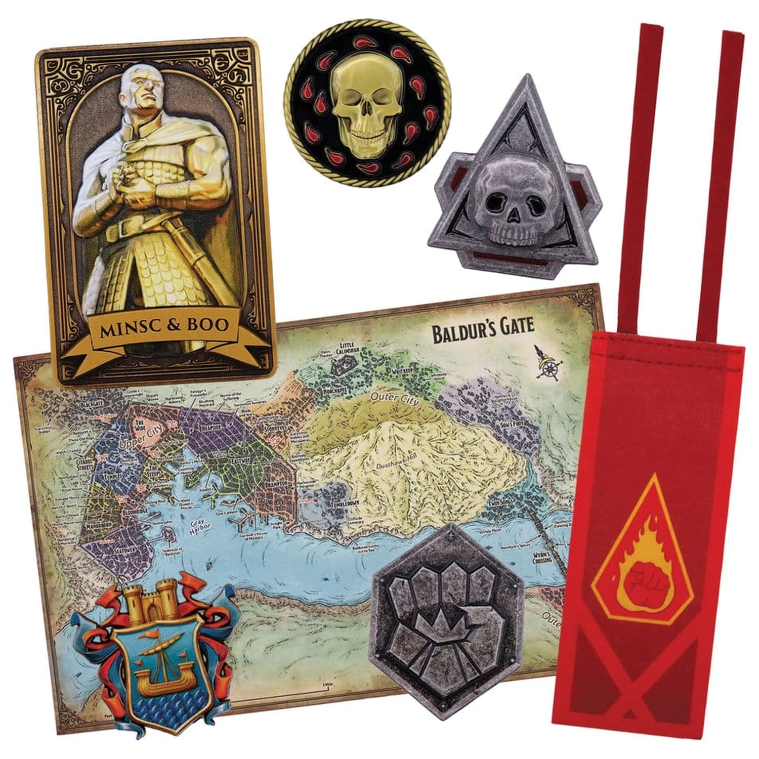 Dungeons & Dragons Set cadou Baldur's Gate Collector's Set Editie Limitata poza produsului
