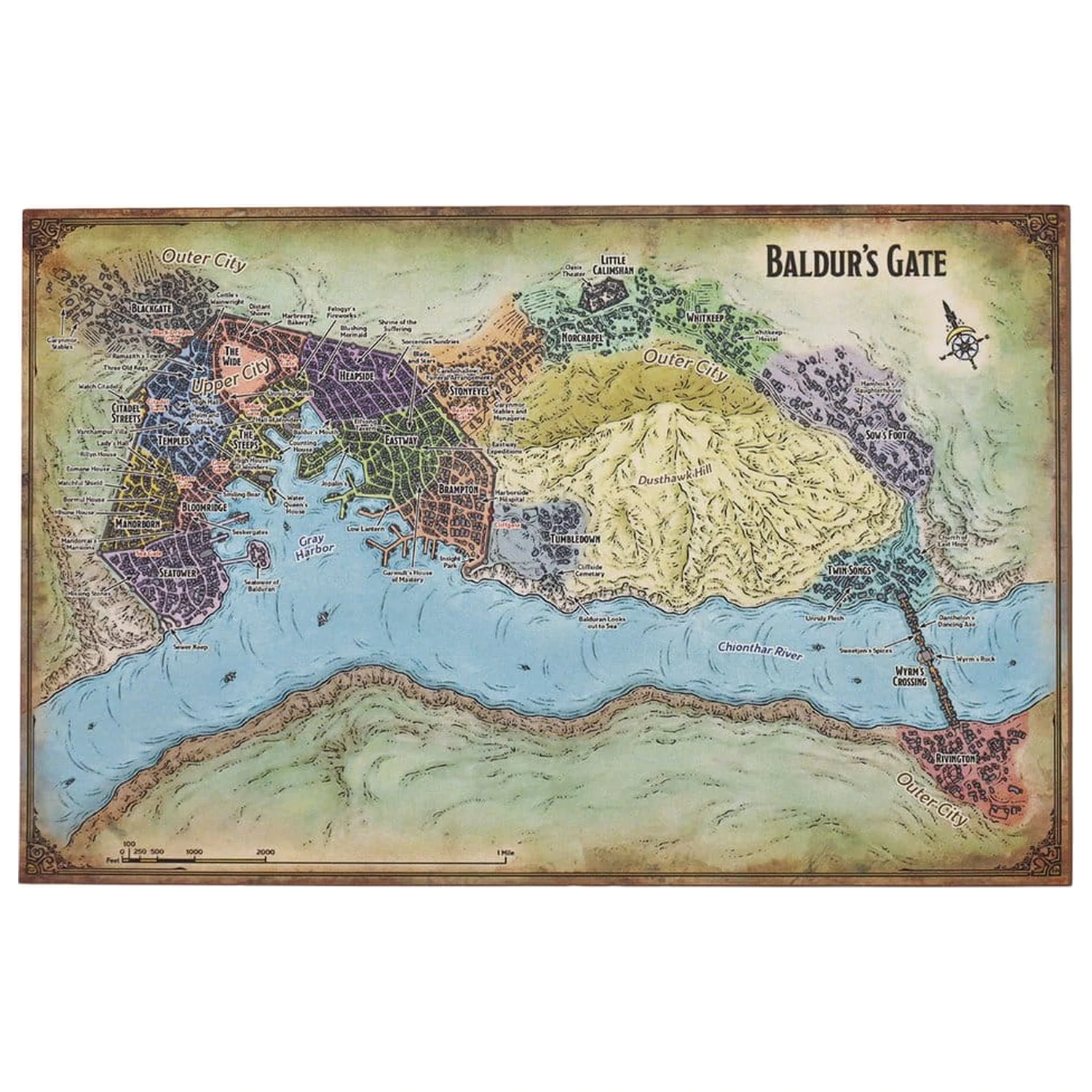 Dungeons & Dragons Set cadou Baldur's Gate Collector's Set Editie Limitata poza produsului