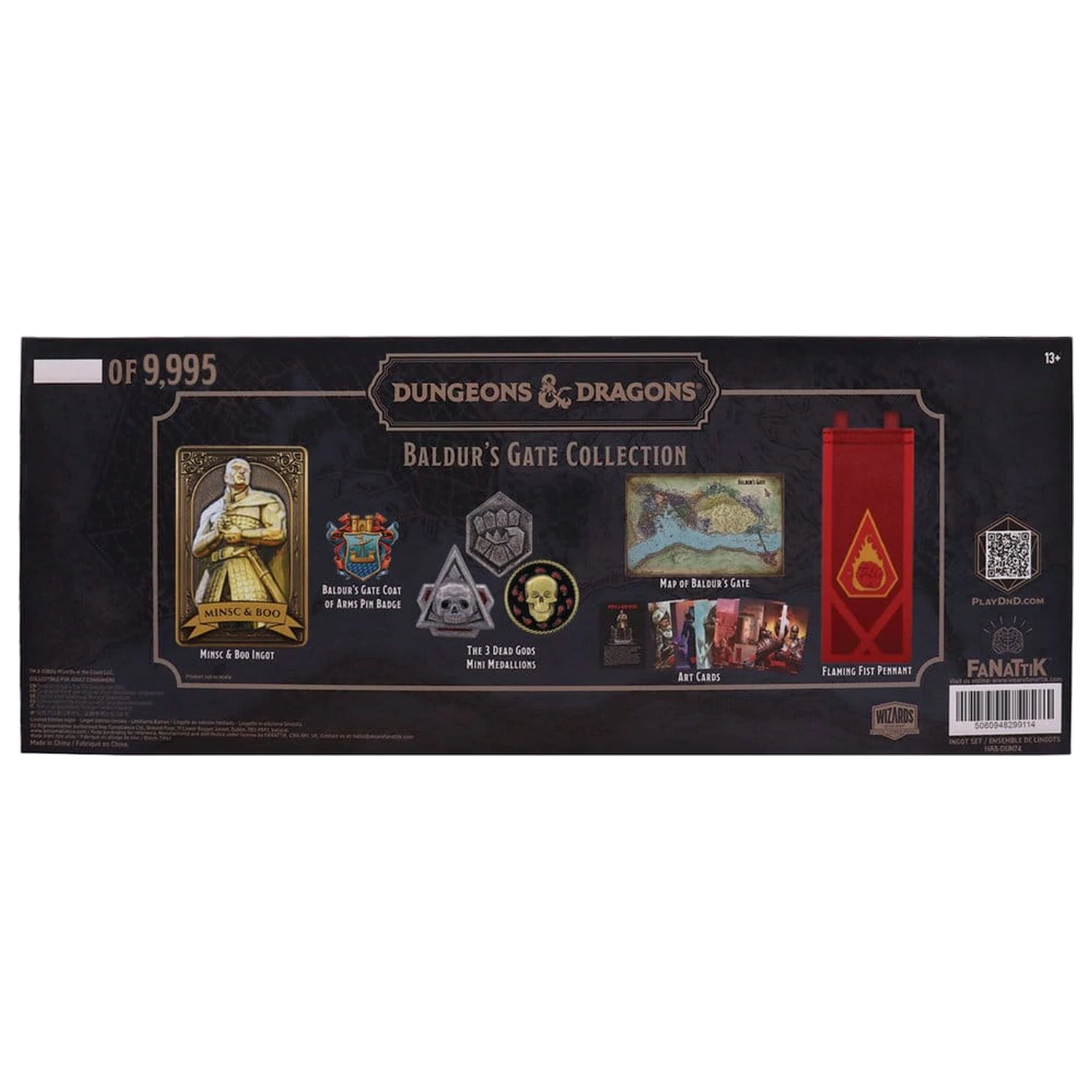 Dungeons & Dragons Set cadou Baldur's Gate Collector's Set Editie Limitata poza produsului