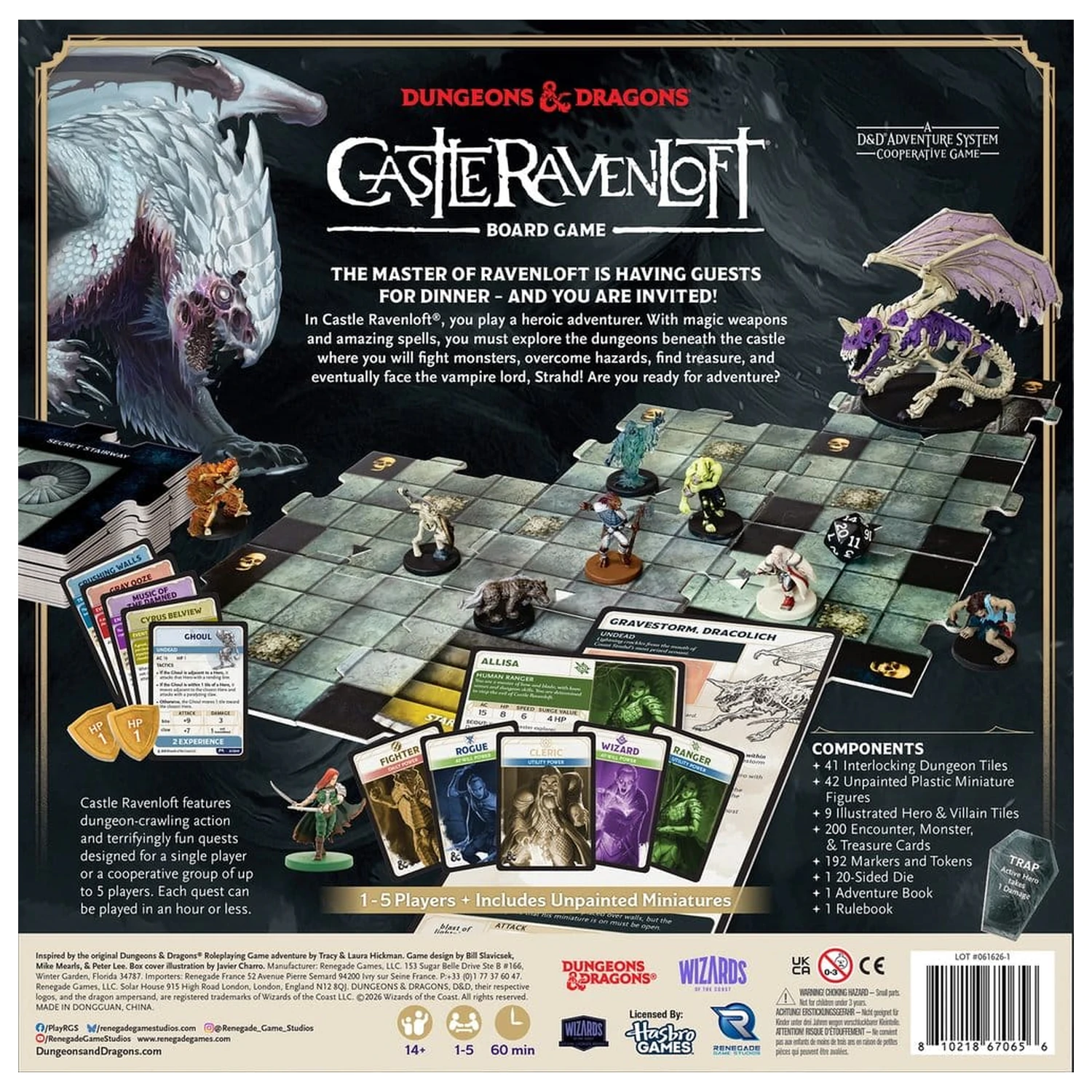 Dungeons & Dragons Board Game Castle Ravenloft Versiunea Engleză poza produsului