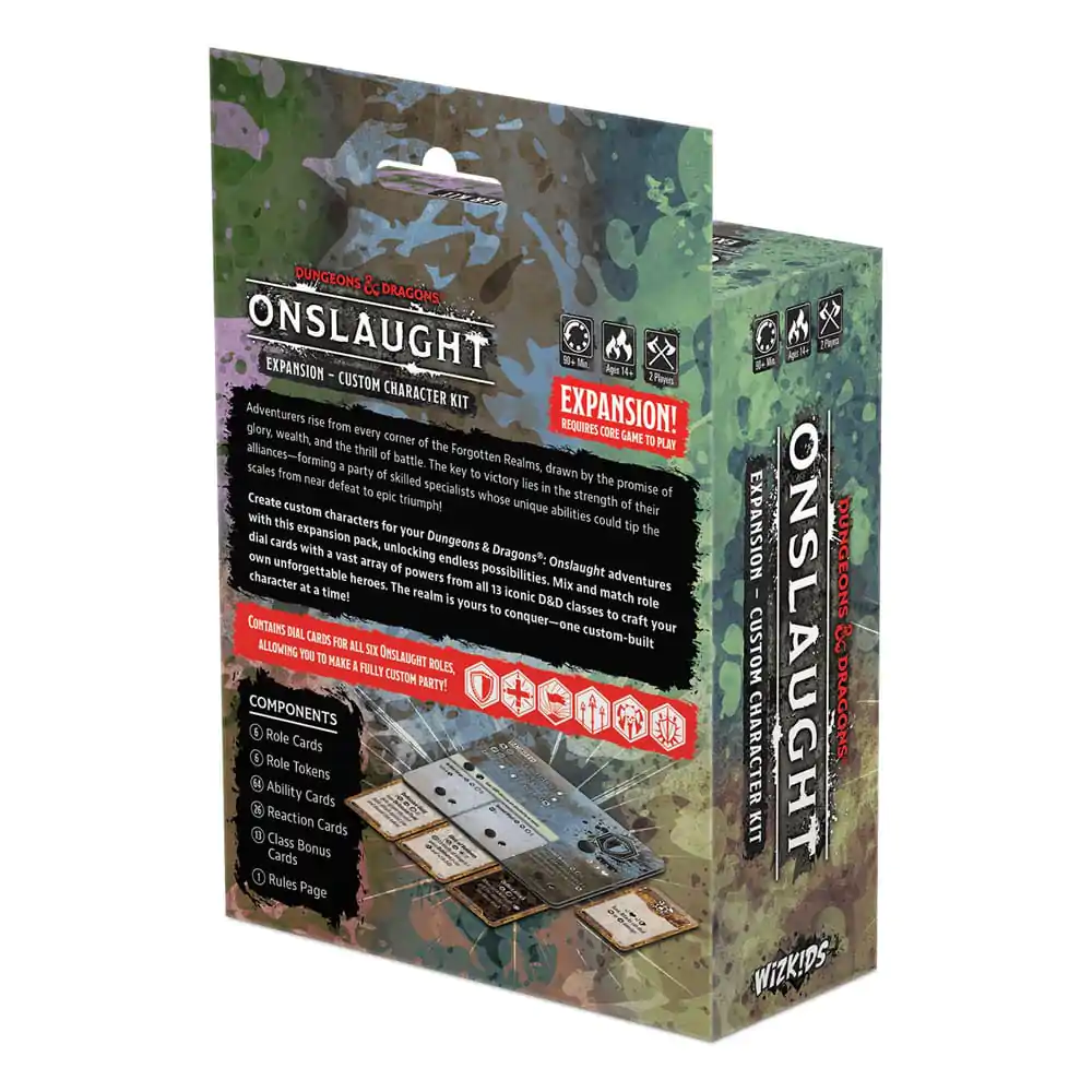 Dungeons & Dragons Game Expansion Onslaught Custom Character Kit Expansion Versiune engleza poza produsului