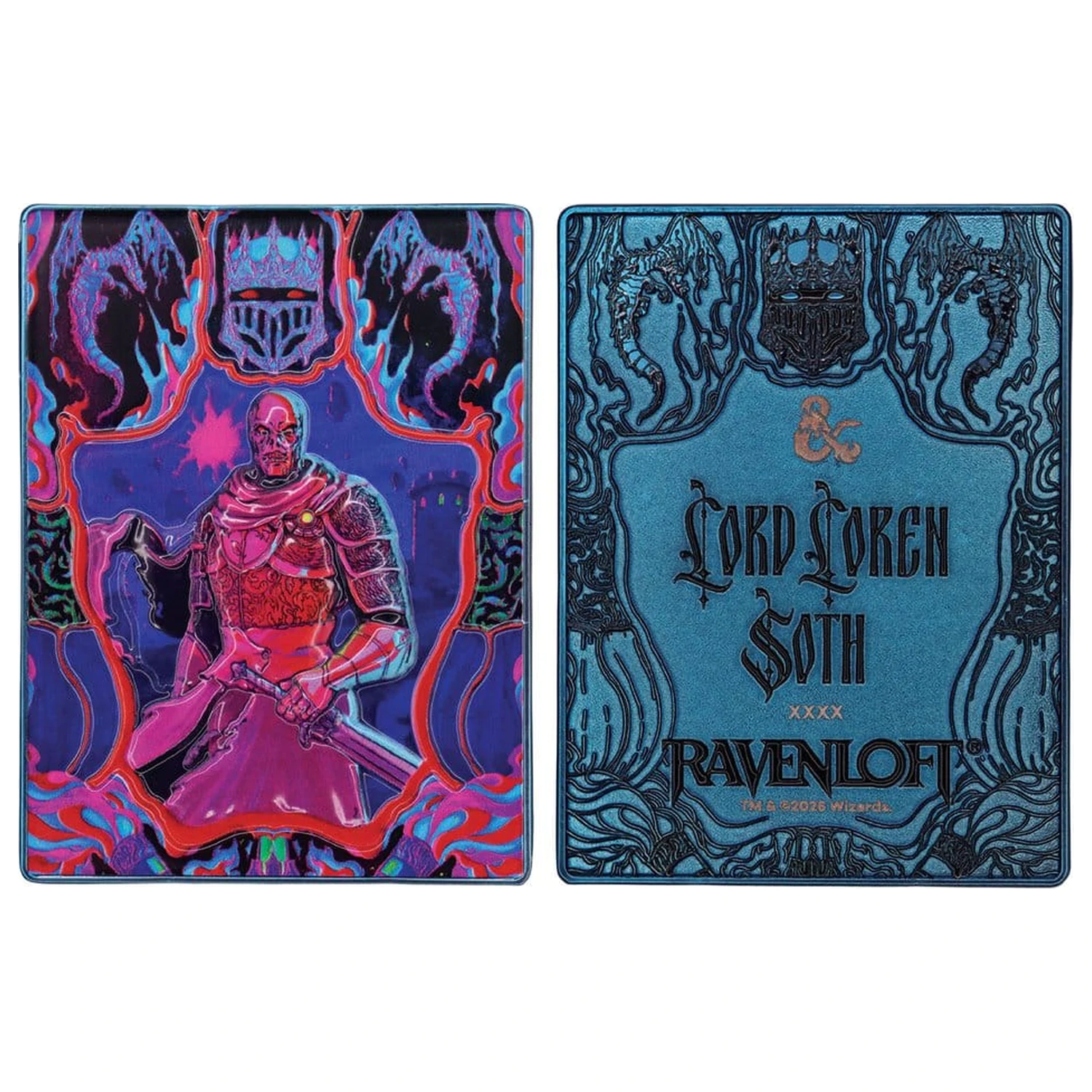Set de trei lingouri Dungeons & Dragons Ravenloft Darklord Editie Limitata poza produsului
