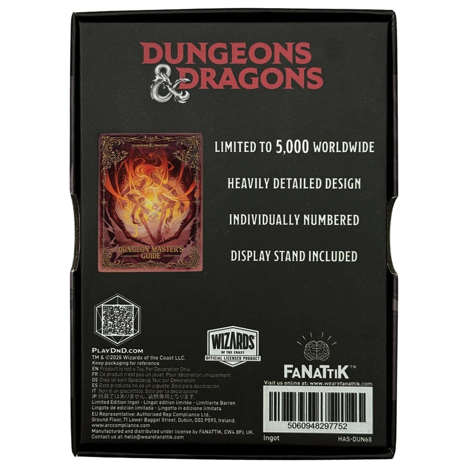 Dungeons & Dragons Ingot Dungeon Masters Guide copertă alternativă ediție limitată poza produsului