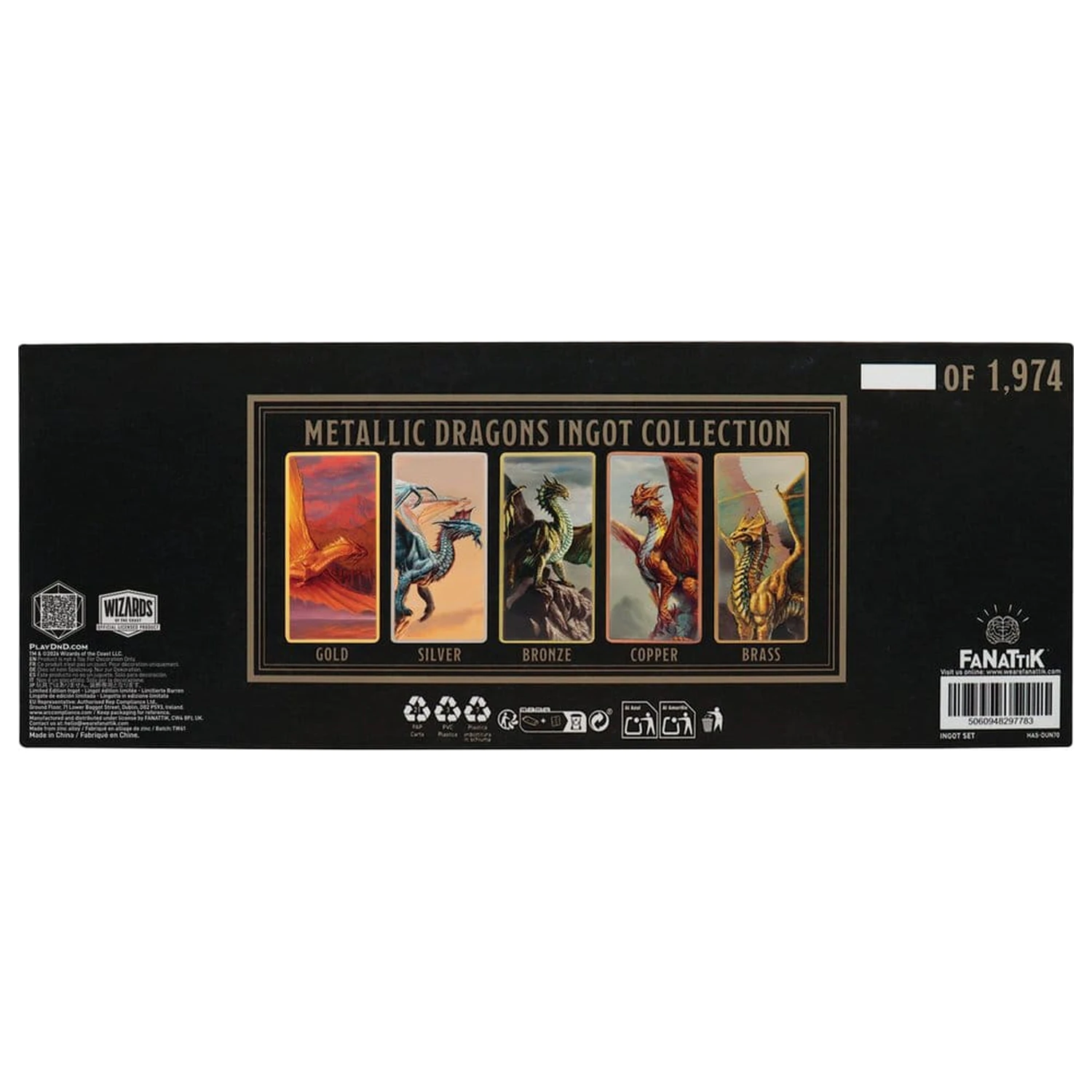 Dungeons & Dragons Set lingou Magnet Warrior Ediție limitată poza produsului