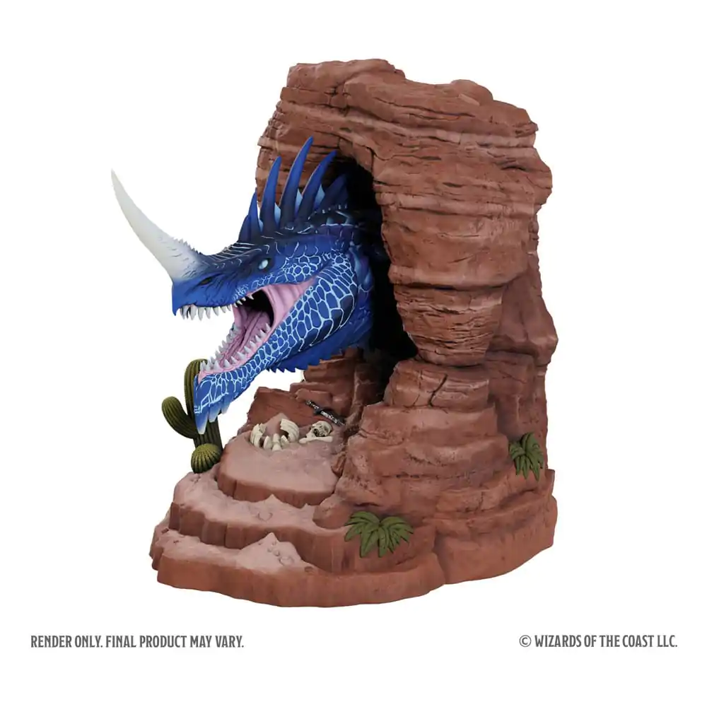 Dungeons & Dragons Suporti pentru carti Blue Dragon 17 cm poza produsului