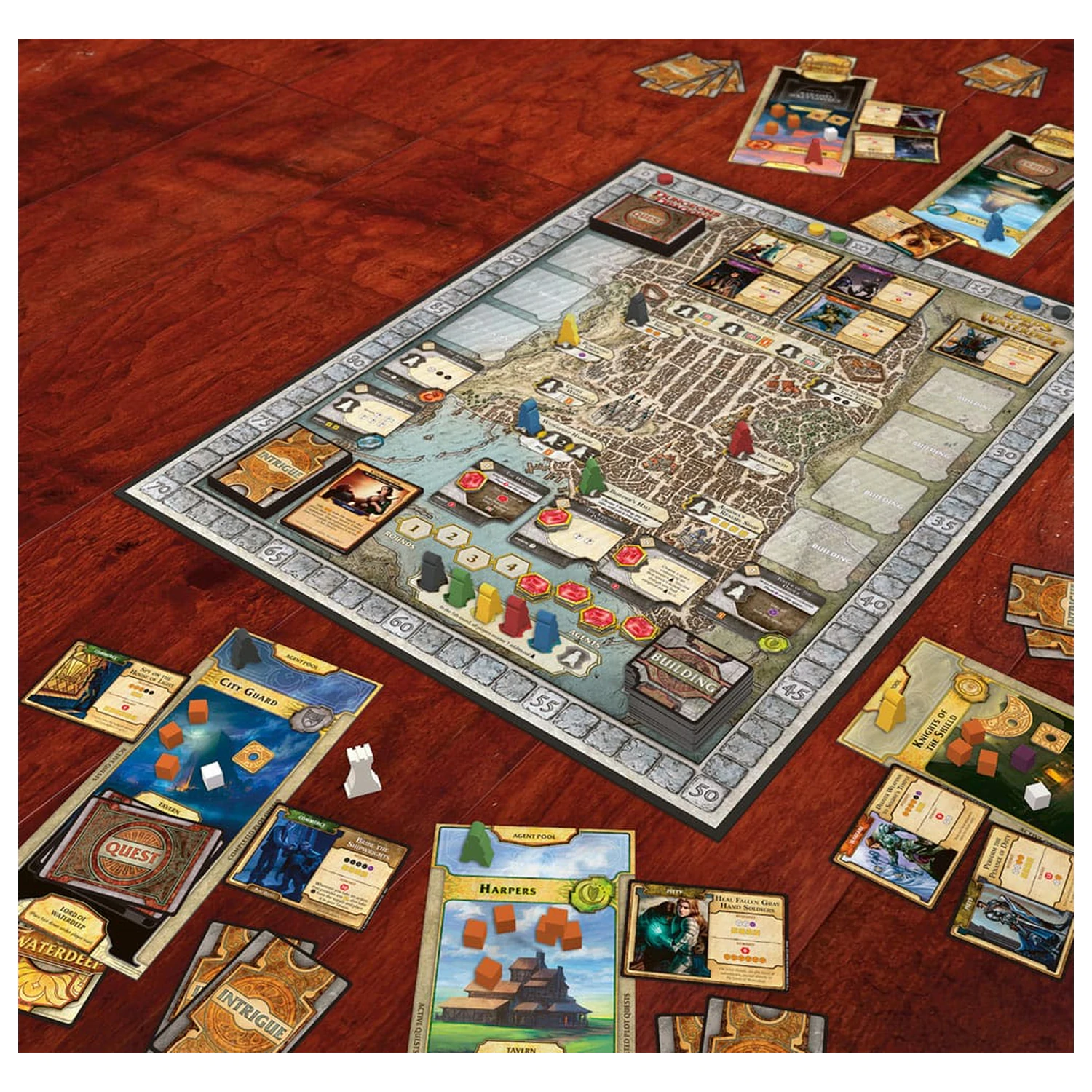 Dungeons & Dragons joc de societate Lords of Waterdeep Versiunea engleză poza produsului
