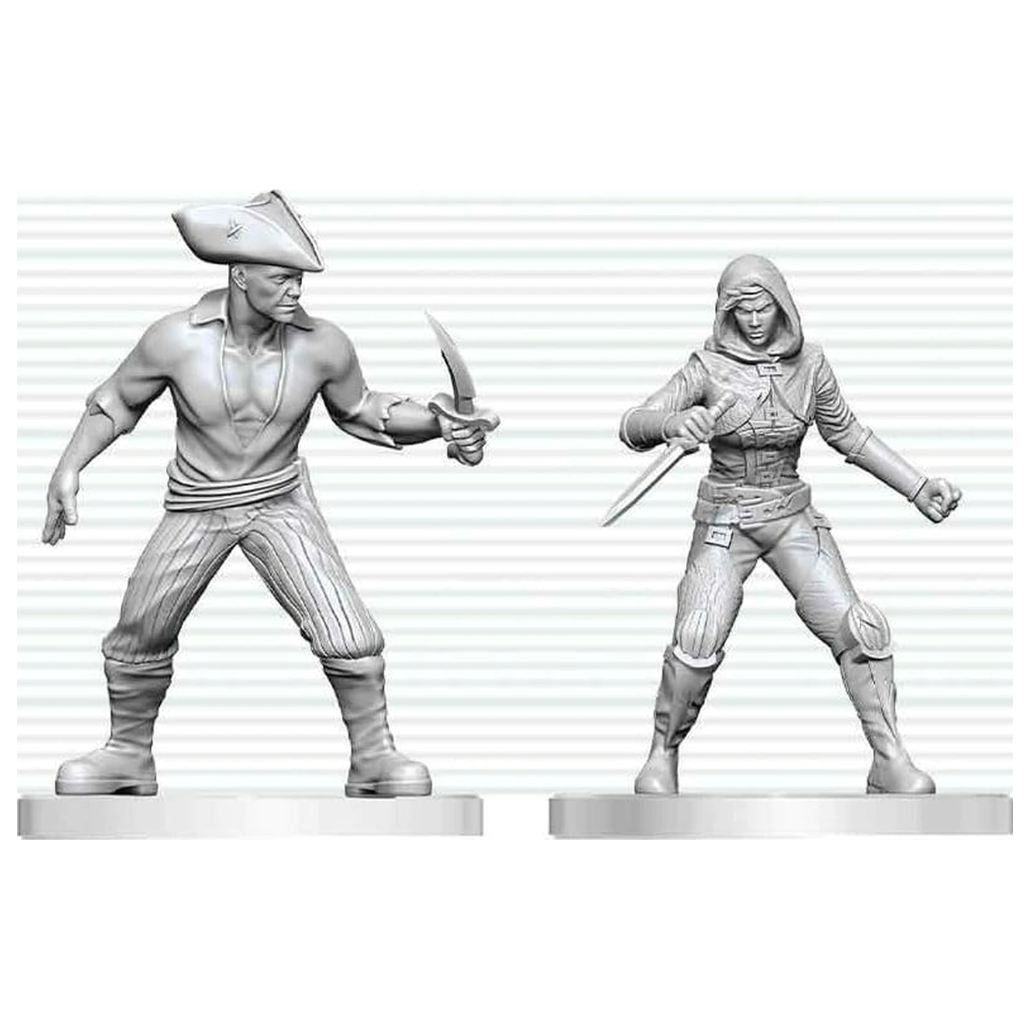 Dungeons & Dragons Nolzur's Marvelous Miniatures Miniatură nevopsită Bandit & Pirate 14 cm poza produsului