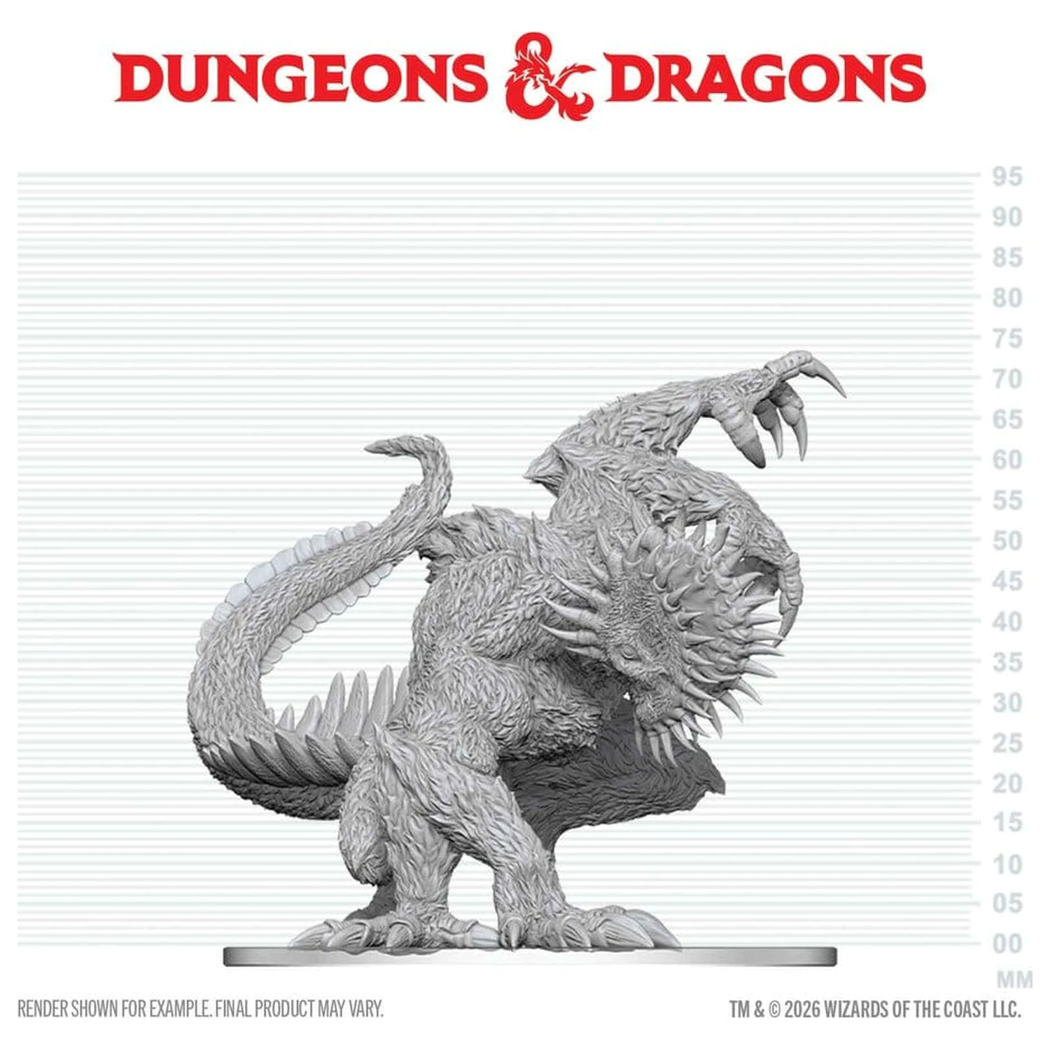 Dungeons & Dragons Nolzur's Marvelous Miniatures Unpainted Miniatura Gug 20 cm poza produsului
