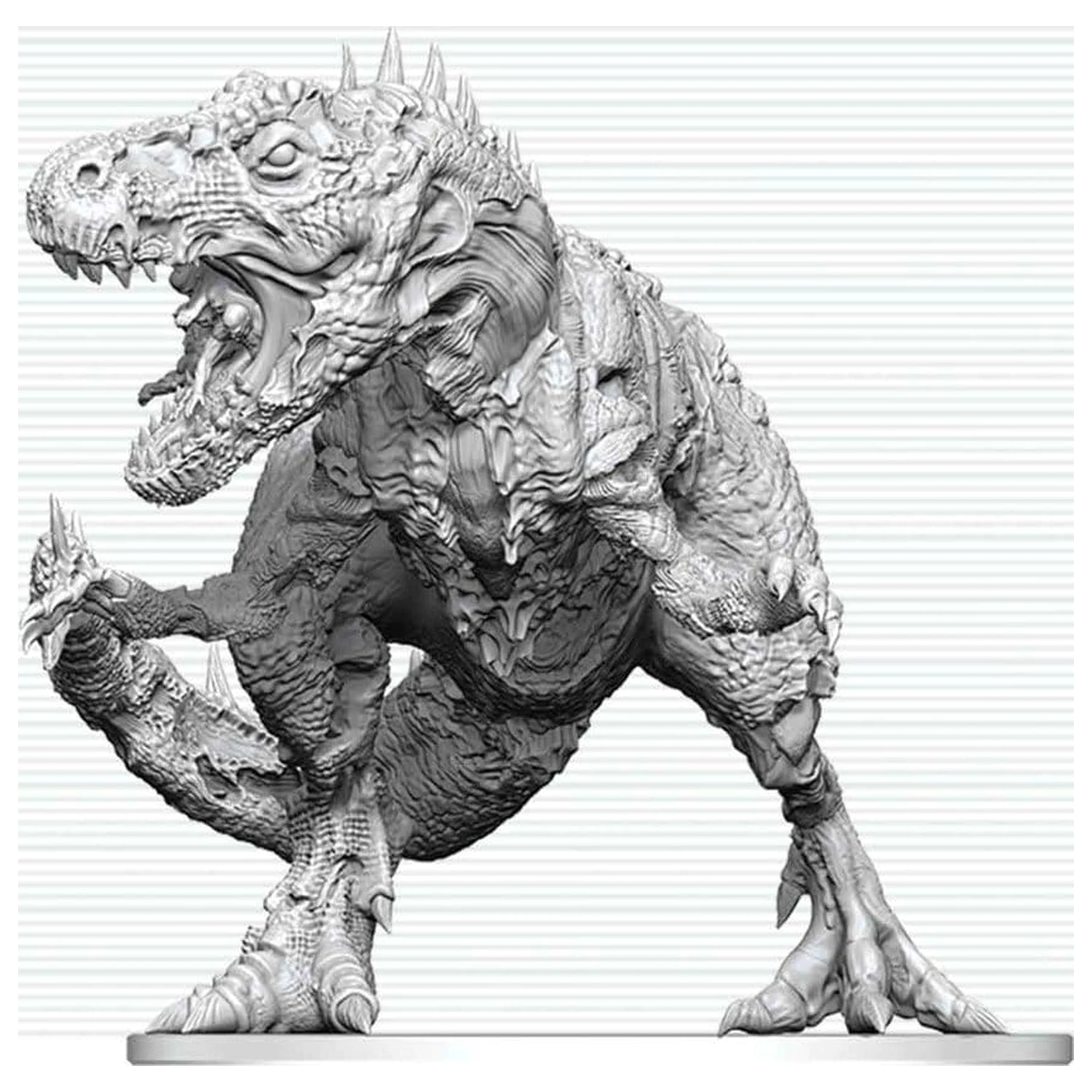 Dungeons & Dragons Nolzur's Marvelous Miniatures Miniatura nevopsita Tyrannosaurus Zombie 20 cm poza produsului