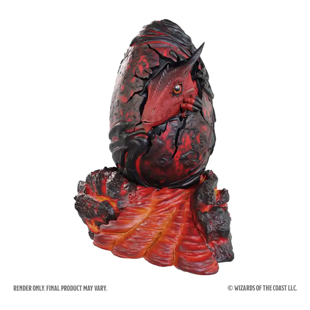 Dungeons & Dragons Replicas of the Realms Statueta Red Dragon Egg 13 cm poza produsului