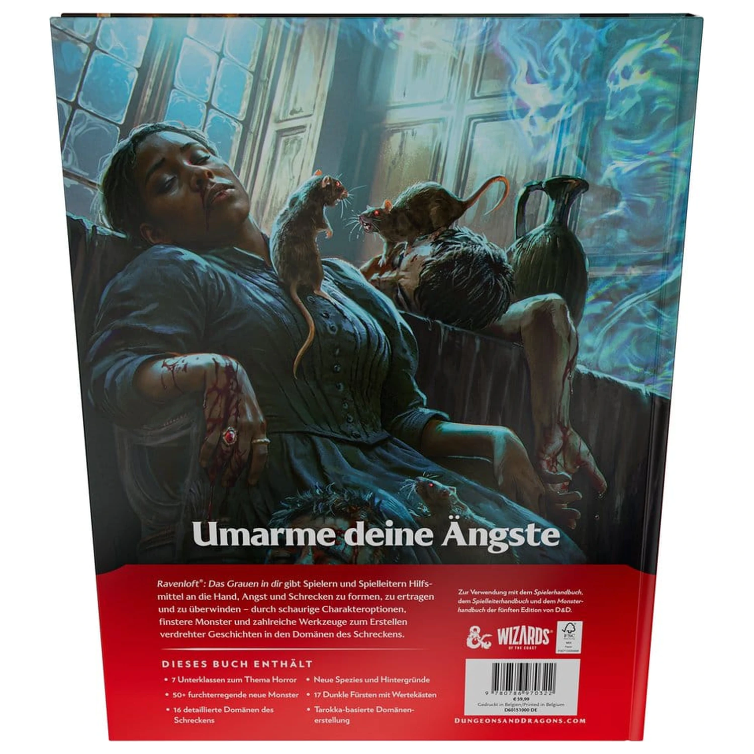 Dungeons & Dragons RPG Ravenloft: Das Grauen in Dir Carte *versiunea germană* poza produsului